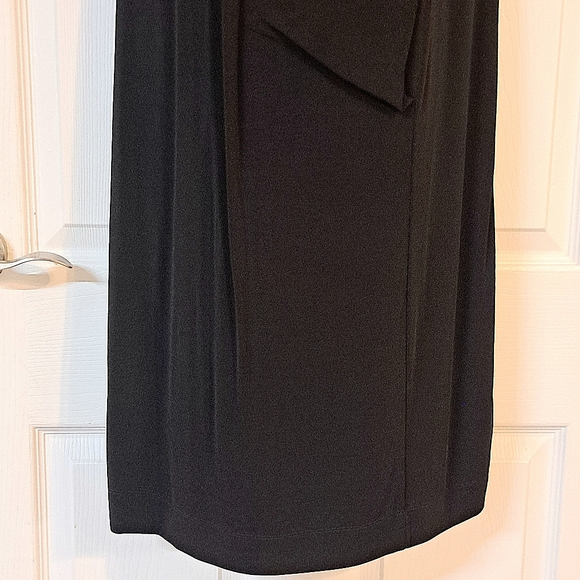 DKNY Black Sleeveless Stretchy Dress - Picture 3 of 7